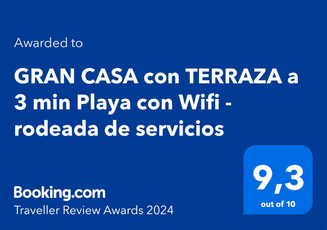 Gran Casa Con Terraza A 3 Min Playa Con Wifi - Rodeada De Servicios Рокетас-де-Мар Экстерьер фото